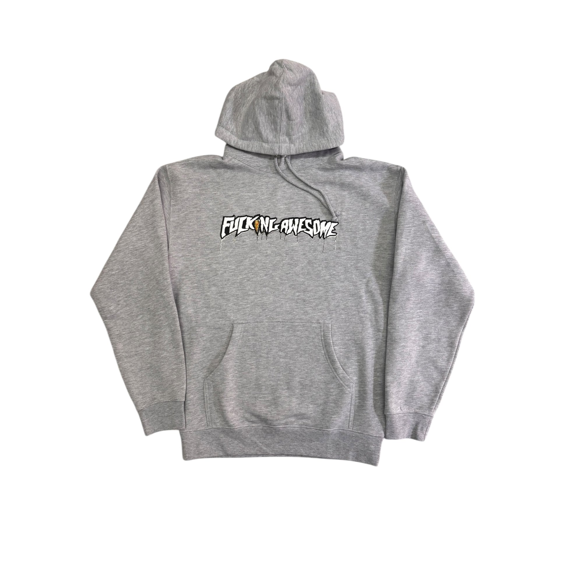 Fucking Awesome Weeping Mary Hoodie- Heather Grey