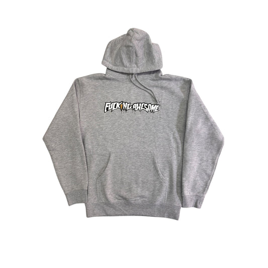 Fucking Awesome Weeping Mary Hoodie- Heather Grey