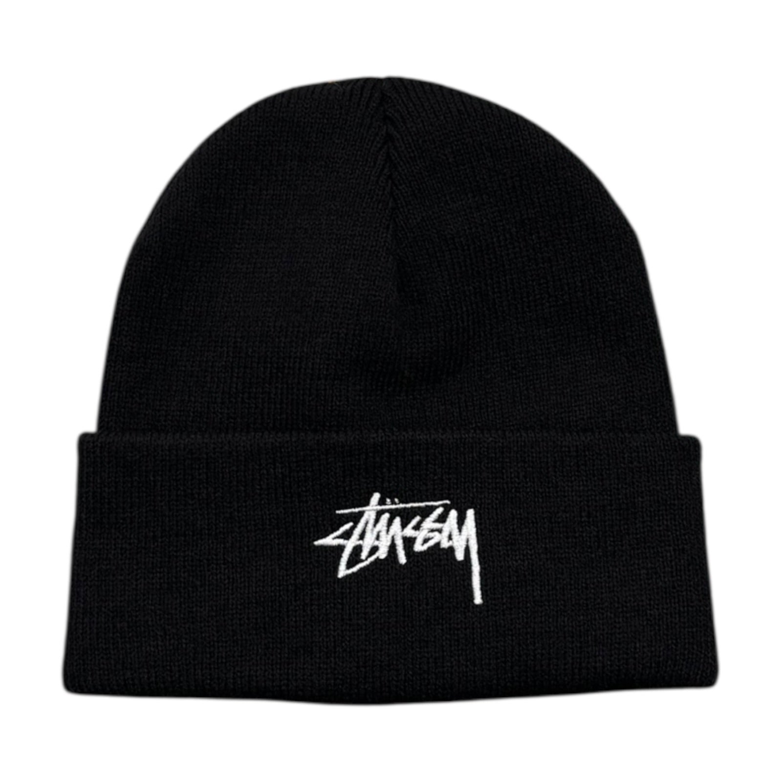 Stussy Stock Cuff Beanie- Black