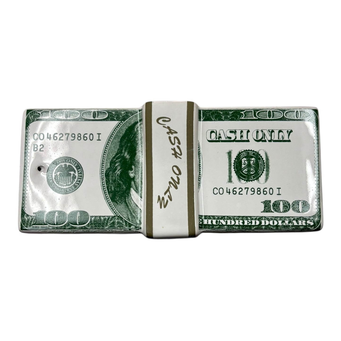 Cash Only Money Stack Incense Holder