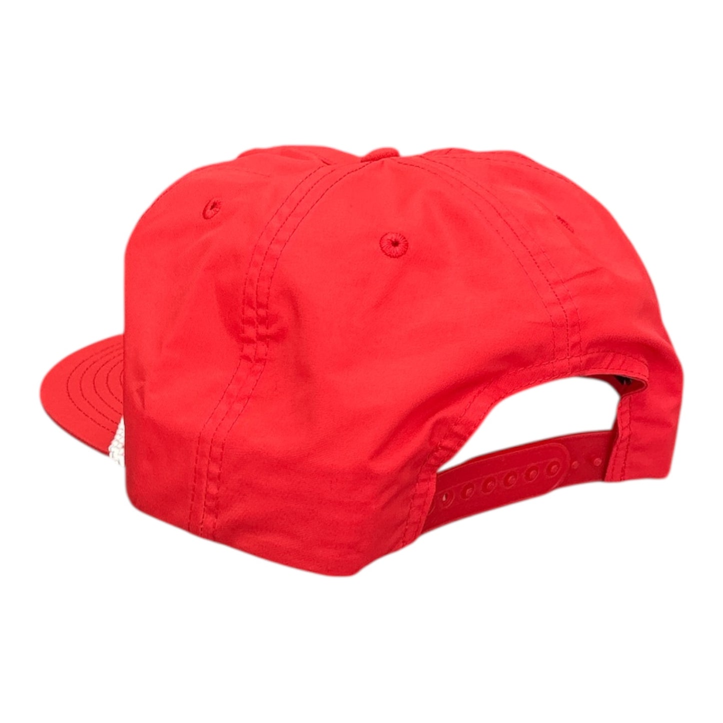 Seasons Racetrack Nylon Rope Hat- Fire Red