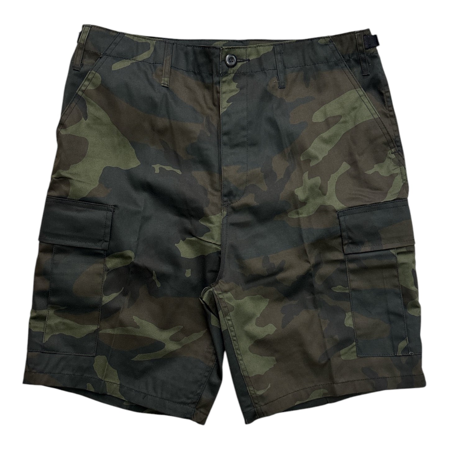 Rothco Cargo Shorts- Midnight Woodland Camo