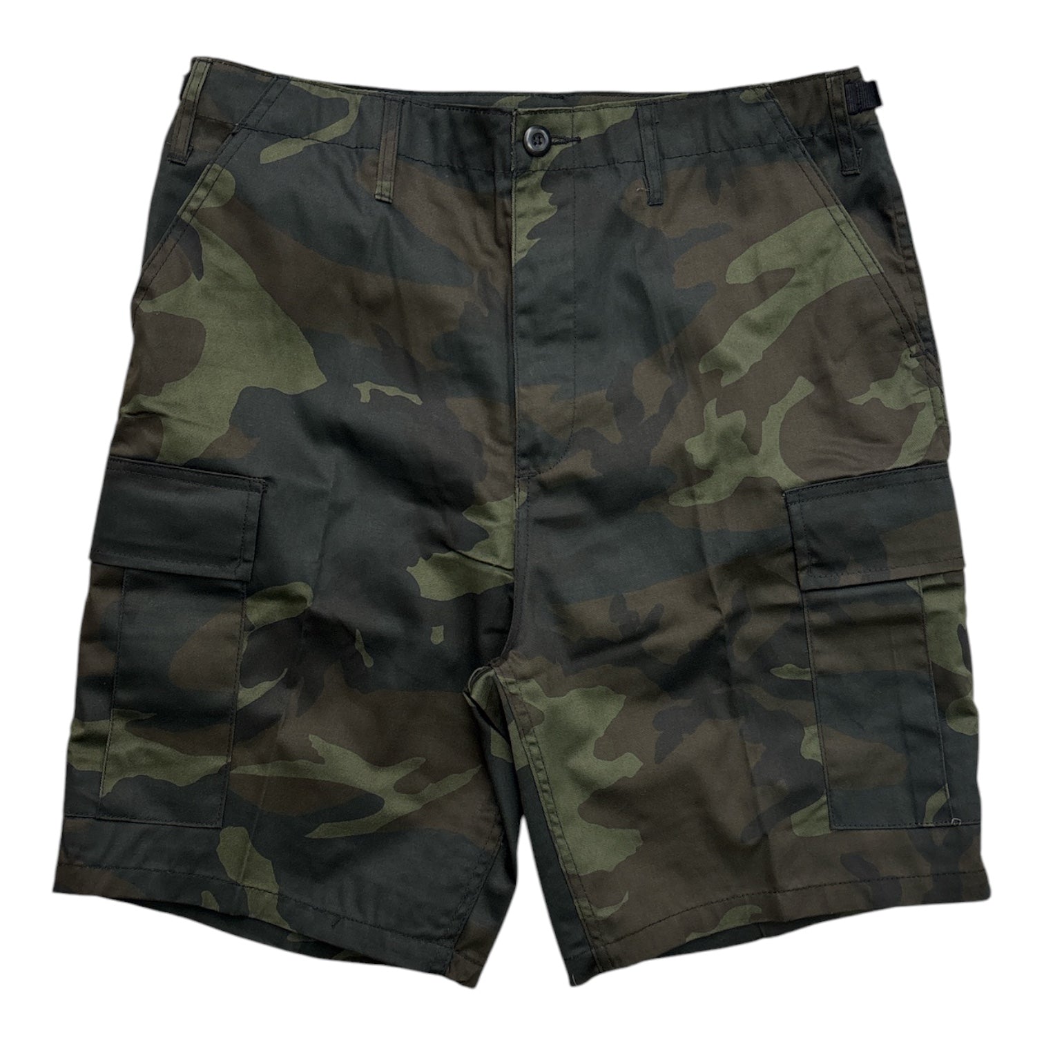 Rothco Cargo Shorts- Midnight Woodland Camo