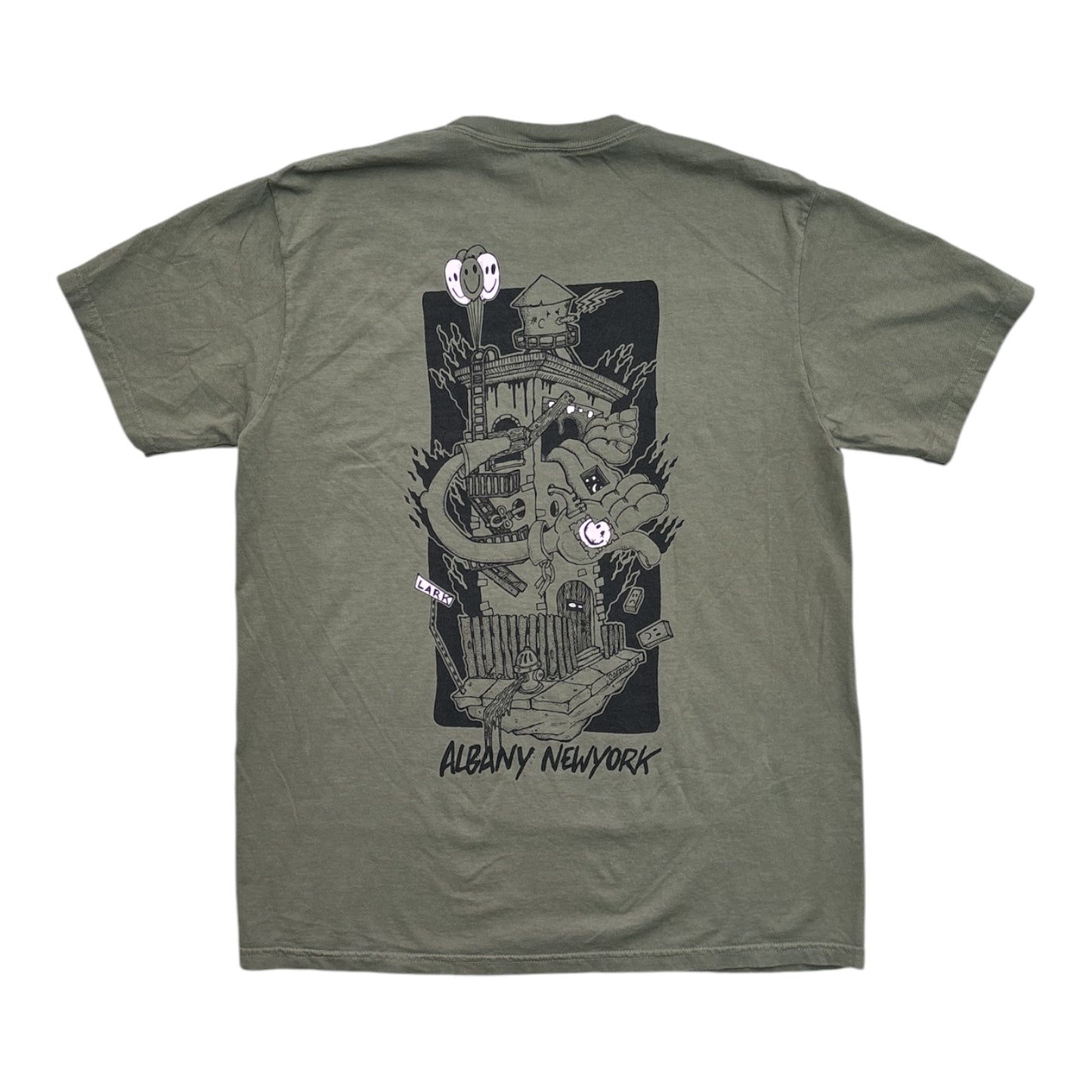 Seasons Meltdown Tee- Sage