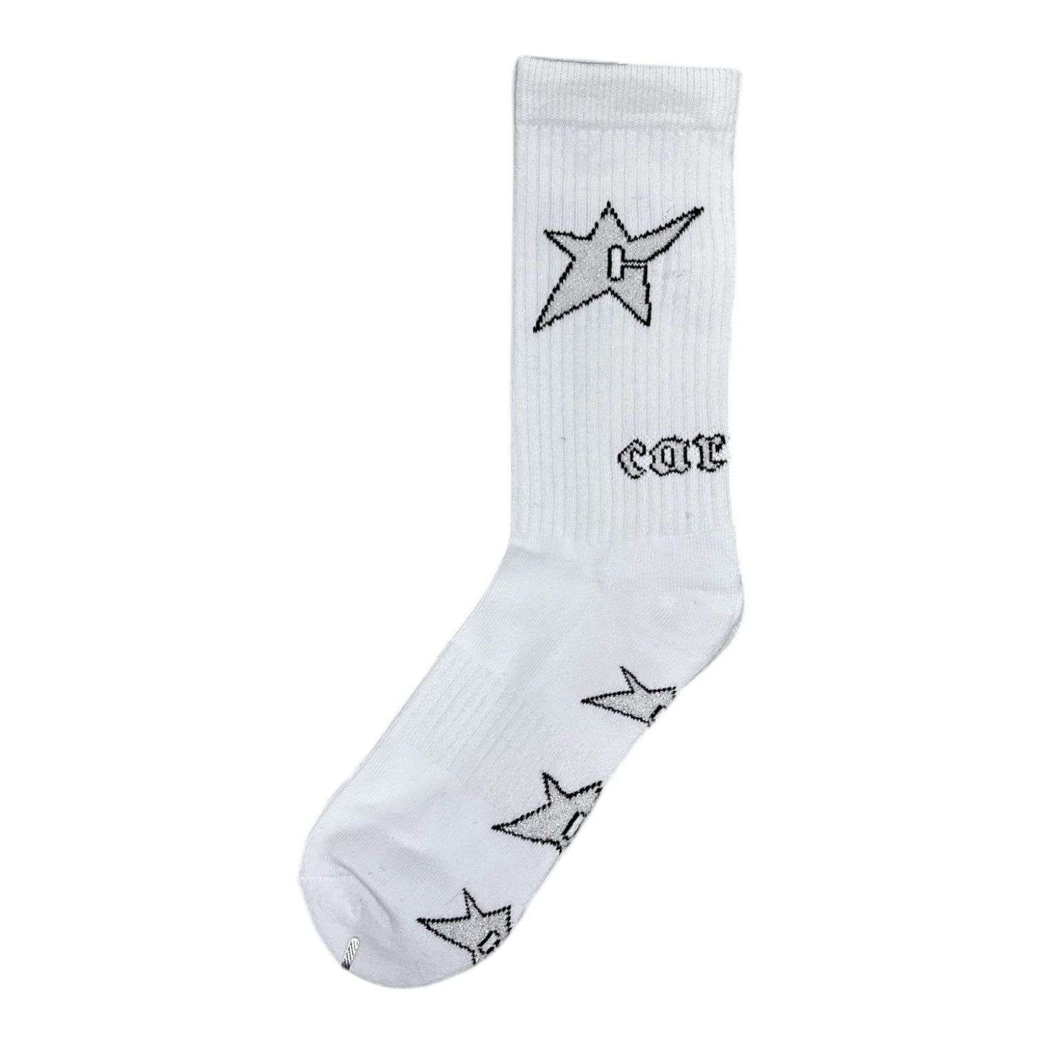 Carpet C-Star Socks- White