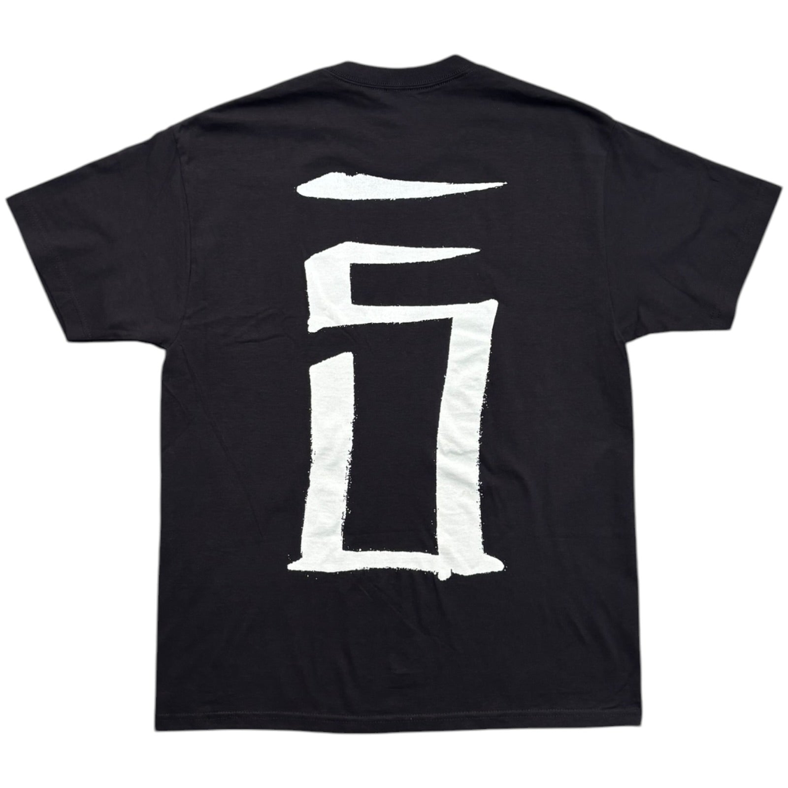 Seasons Stain Logo Tee- Black