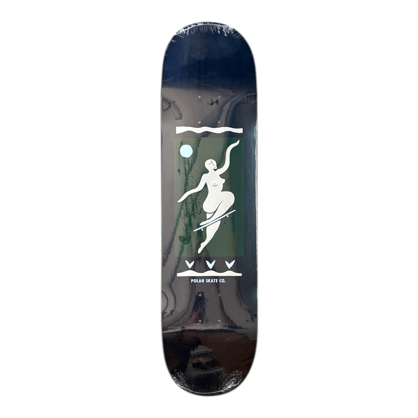 Polar Team No Comply Deck- Charcoal