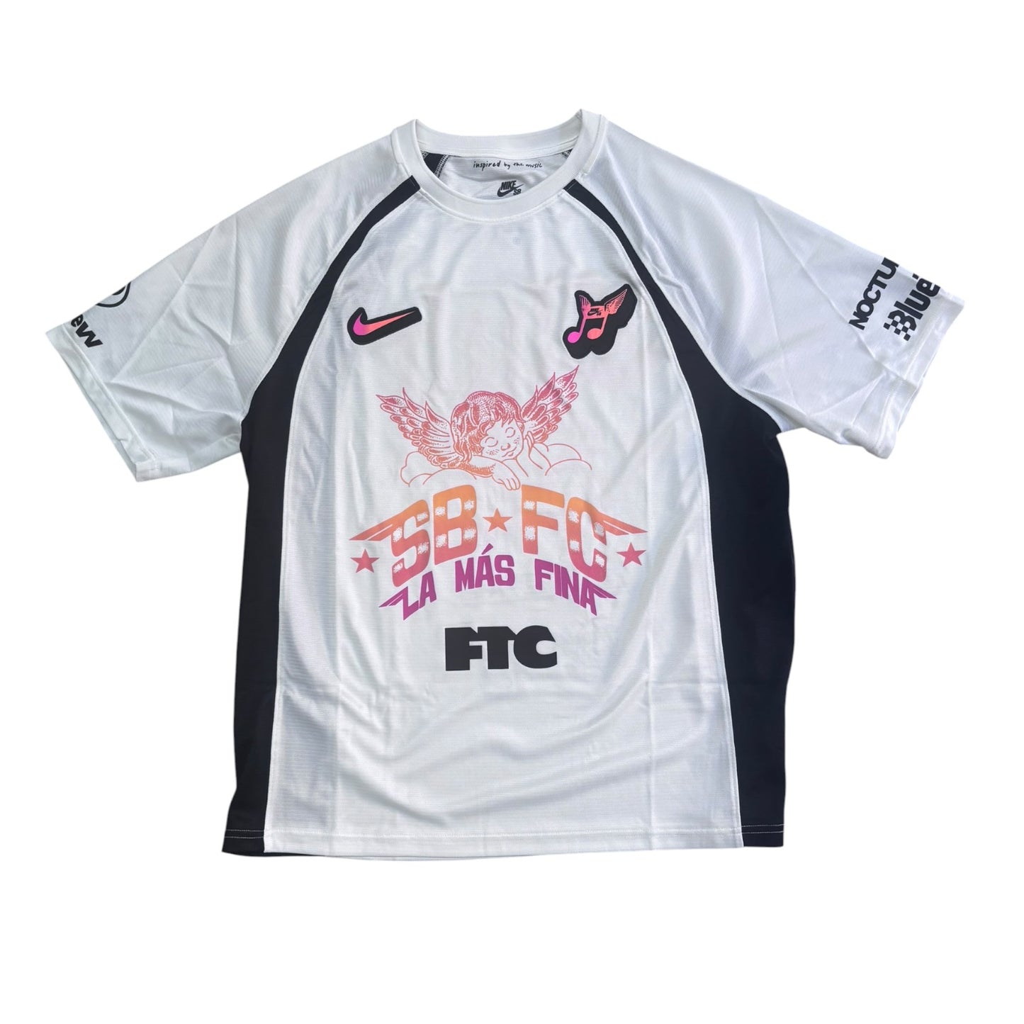 Nike SB Skate Jersey- Sail/Black