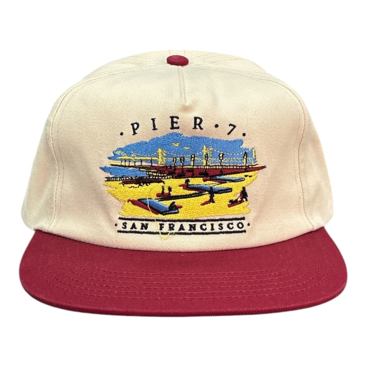 Real Pier 7 Snapback- Natural