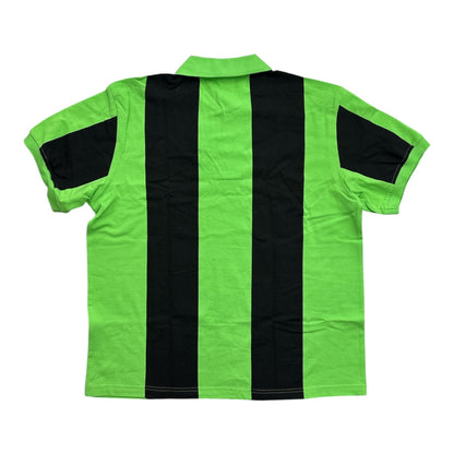 Carpet Polo Jersey- Green Stripe