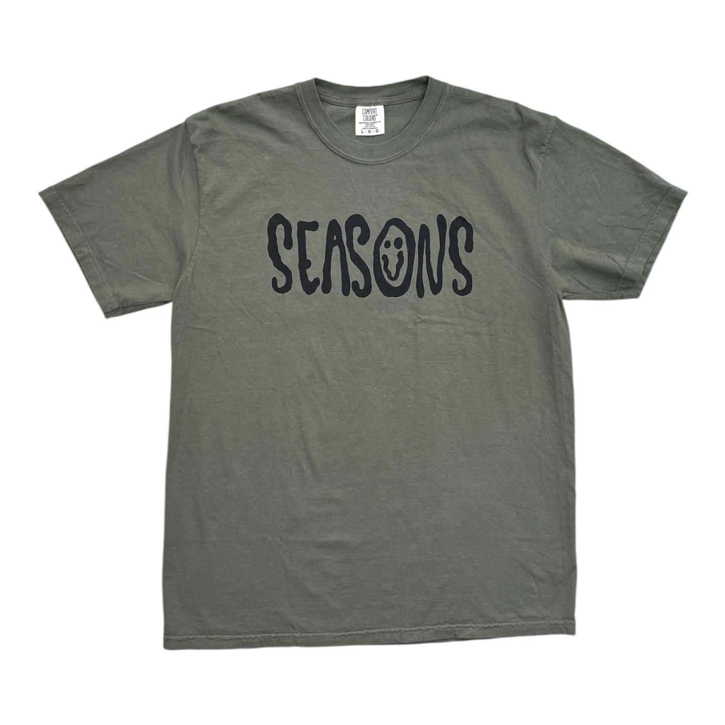Seasons Meltdown Tee- Sage