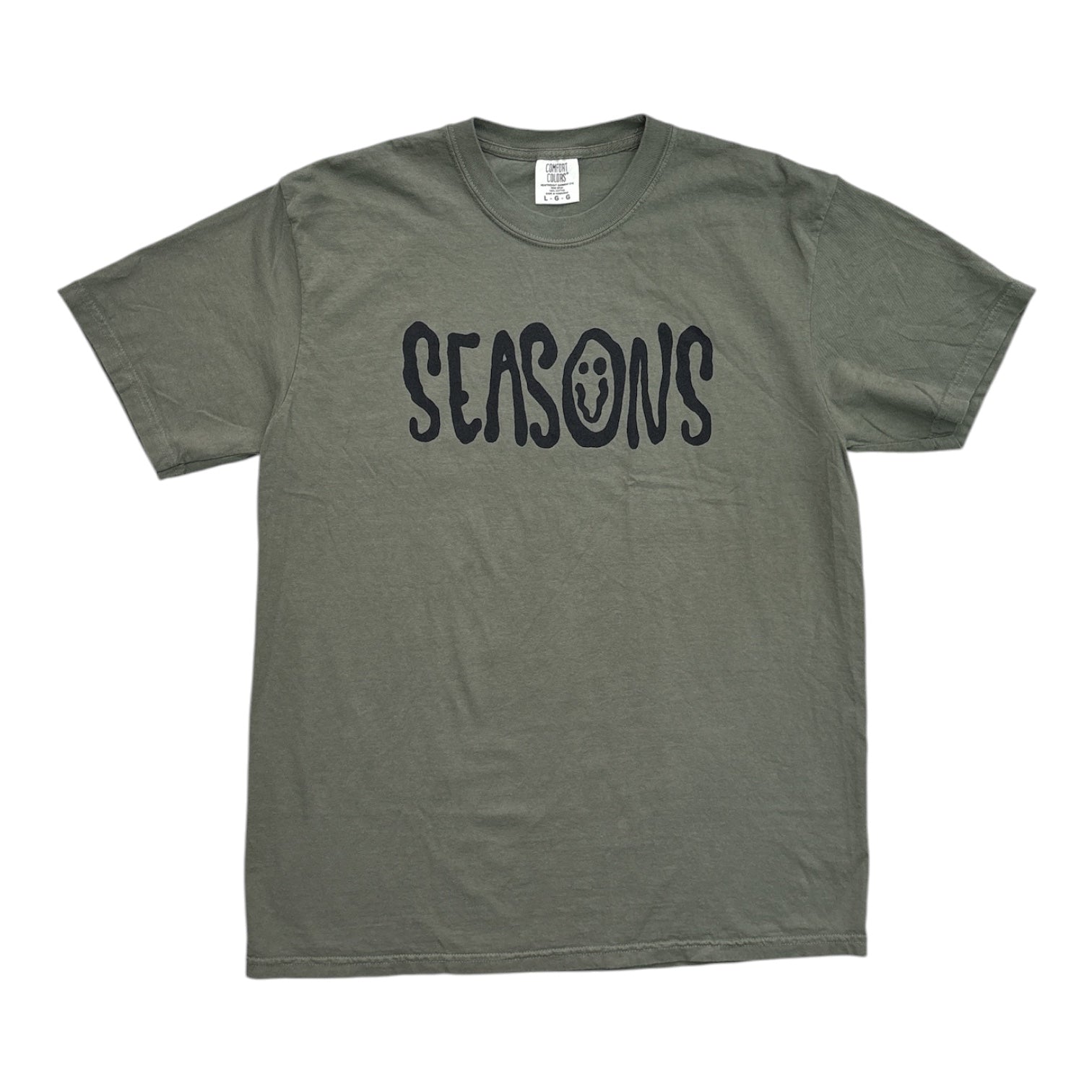 Seasons Meltdown Tee- Sage