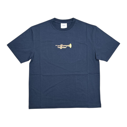 Grand Trumpet Tee- Midnight Navy