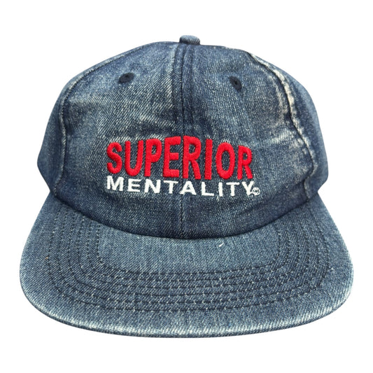 Chocolate Art Official Mentality Hat- Washed Denim