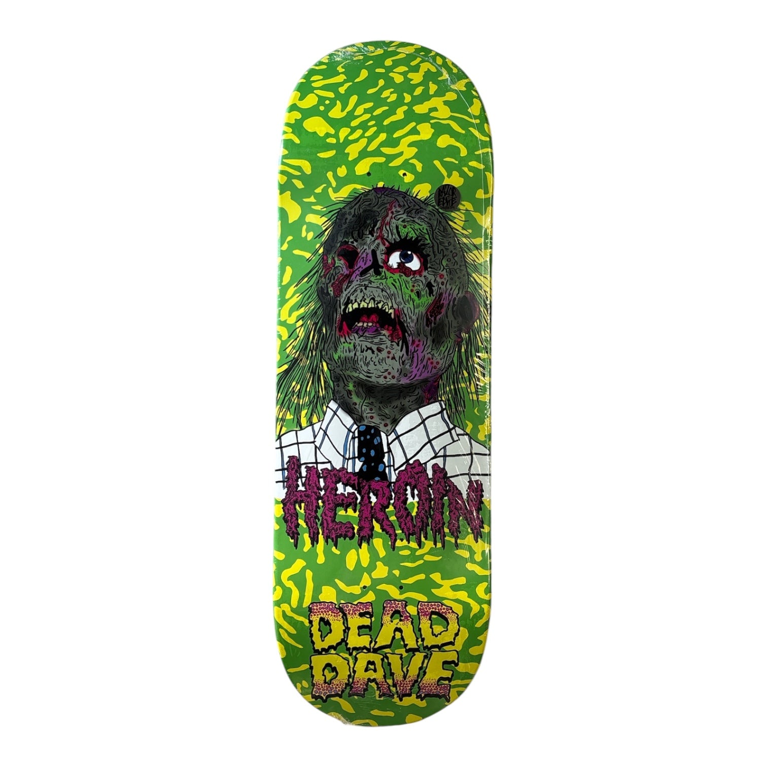 Heroin Dead Dave Head Deck- 10.125