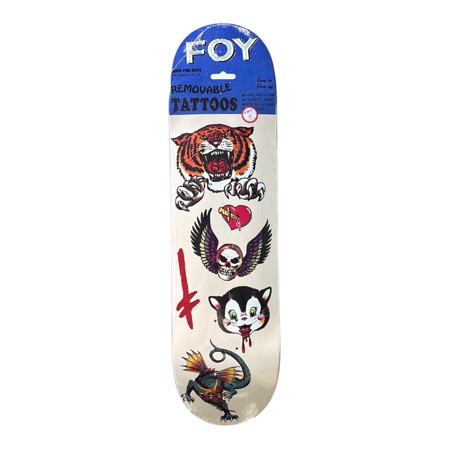Deathwish Foy Tattoos Deck- 8.3875