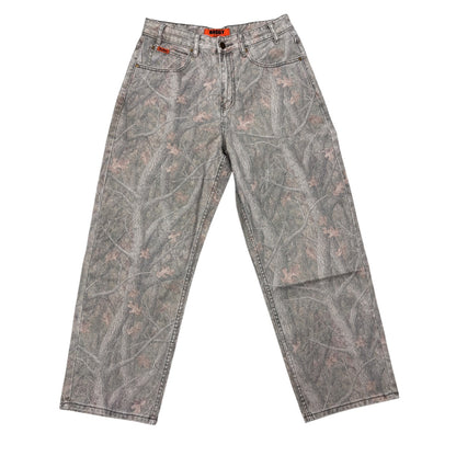 Butter Baggy Denim Jeans- Forest Camo