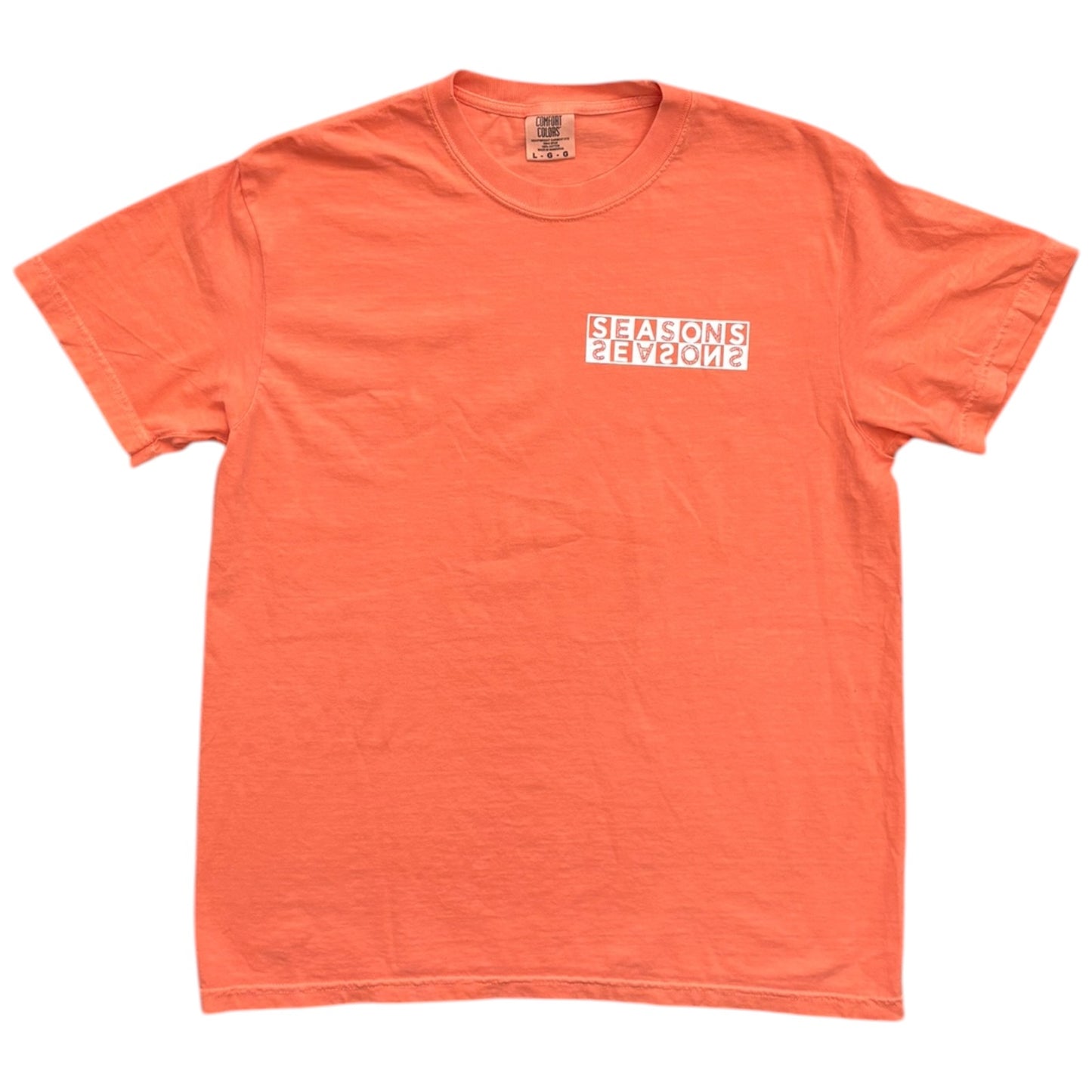 Seasons Waffle Stomp Blotch Tee- Melon