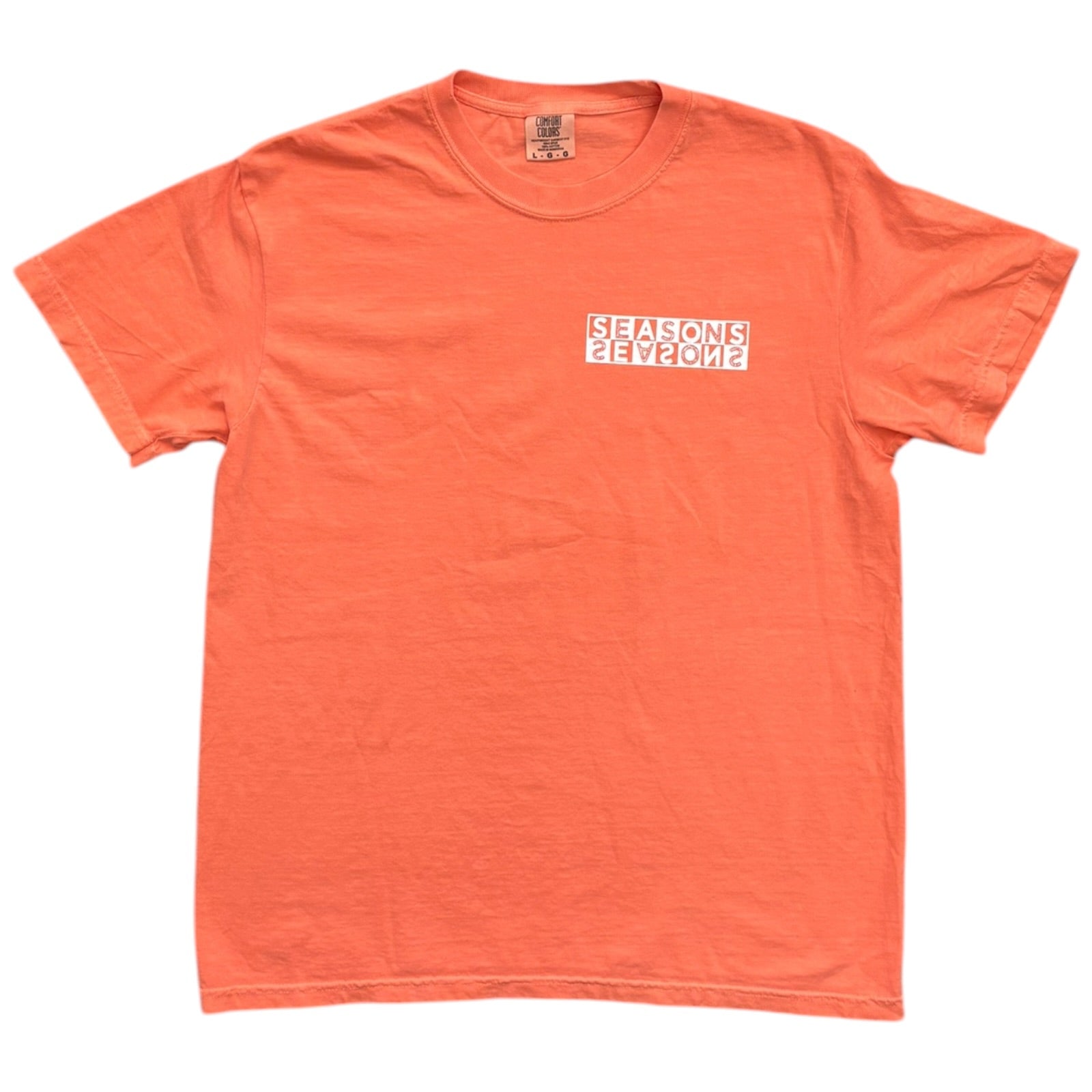 Seasons Waffle Stomp Blotch Tee- Melon