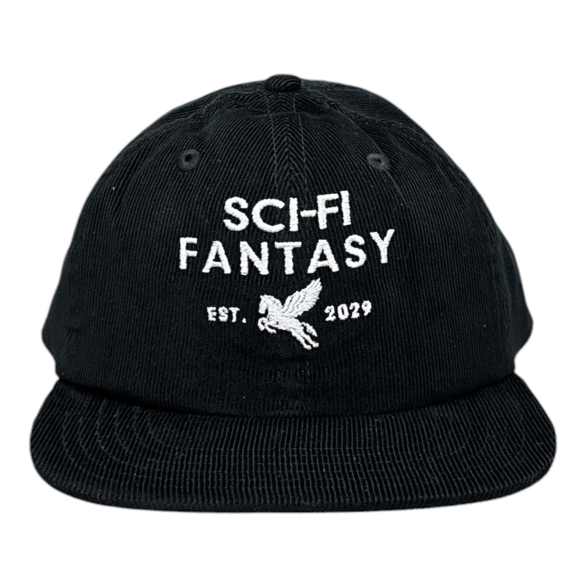 Sci-Fi Fantasy Pegasus Hat 2- Black