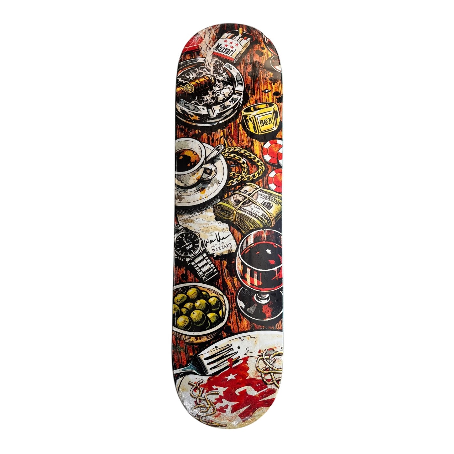 DGK Bada Bing Mazzari Deck- 8.25