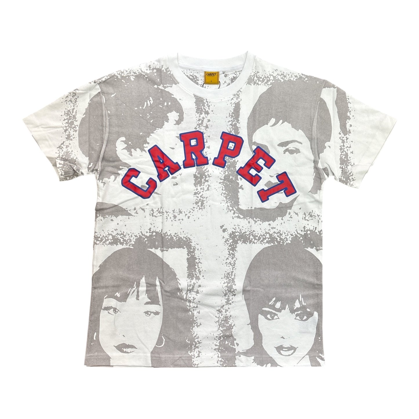 Carpet Ladies Tee- White