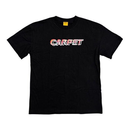 Carpet Misprint Tee- Black
