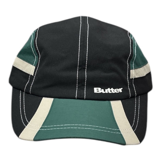 Butter Swift 4 Panel Cap- Black