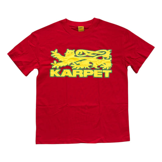Carpet Lion Tee- Red