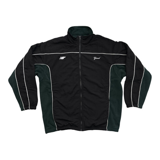 Grand X New Balance Zip Up Sweatshirt- Black/Forest