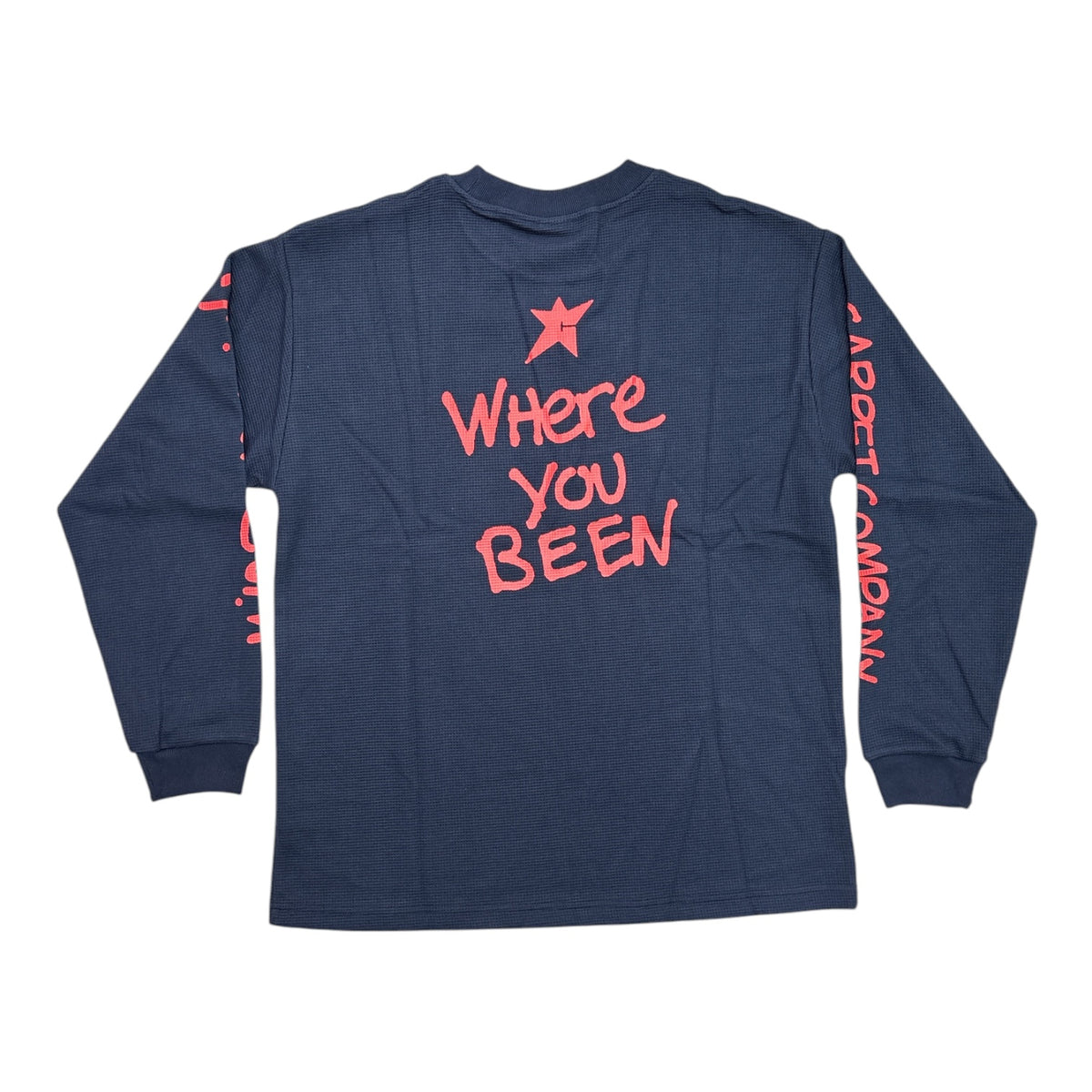 Carpet Dinosaur Jr. Where You Been Thermal L/S- Navy
