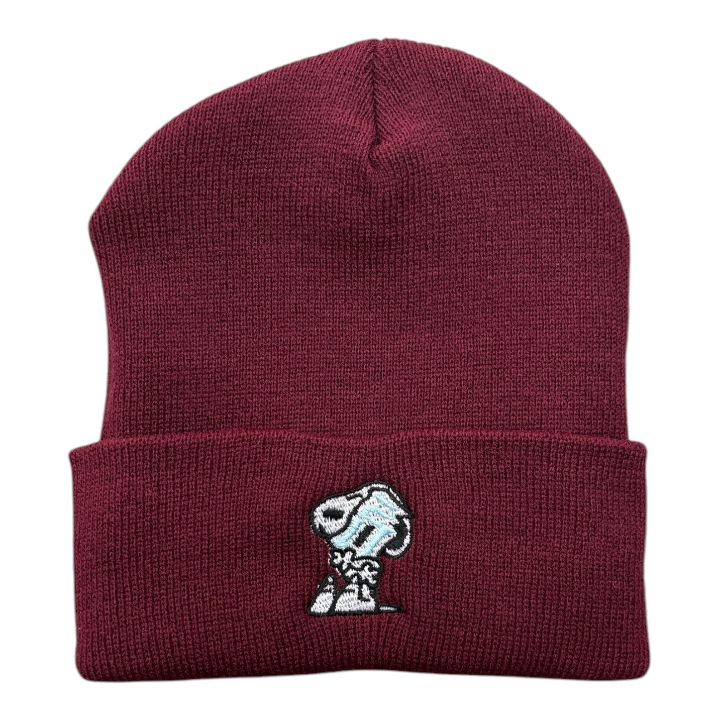 Seasons Snoopy Beanie- Maroon