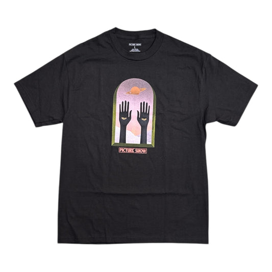 Picture Show Saturn Tee- Black