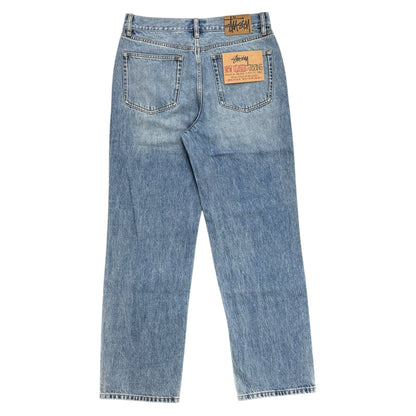 Stussy New Classic Jean Denim- Indigo Stone Wash