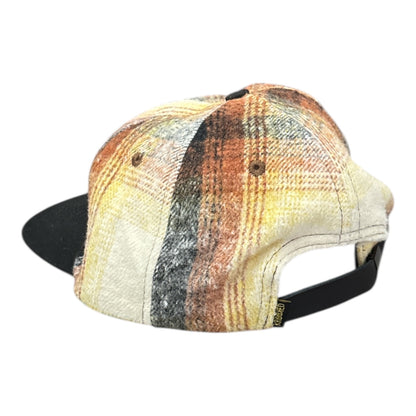 Krooked Double OK Strapback Flannel Hat