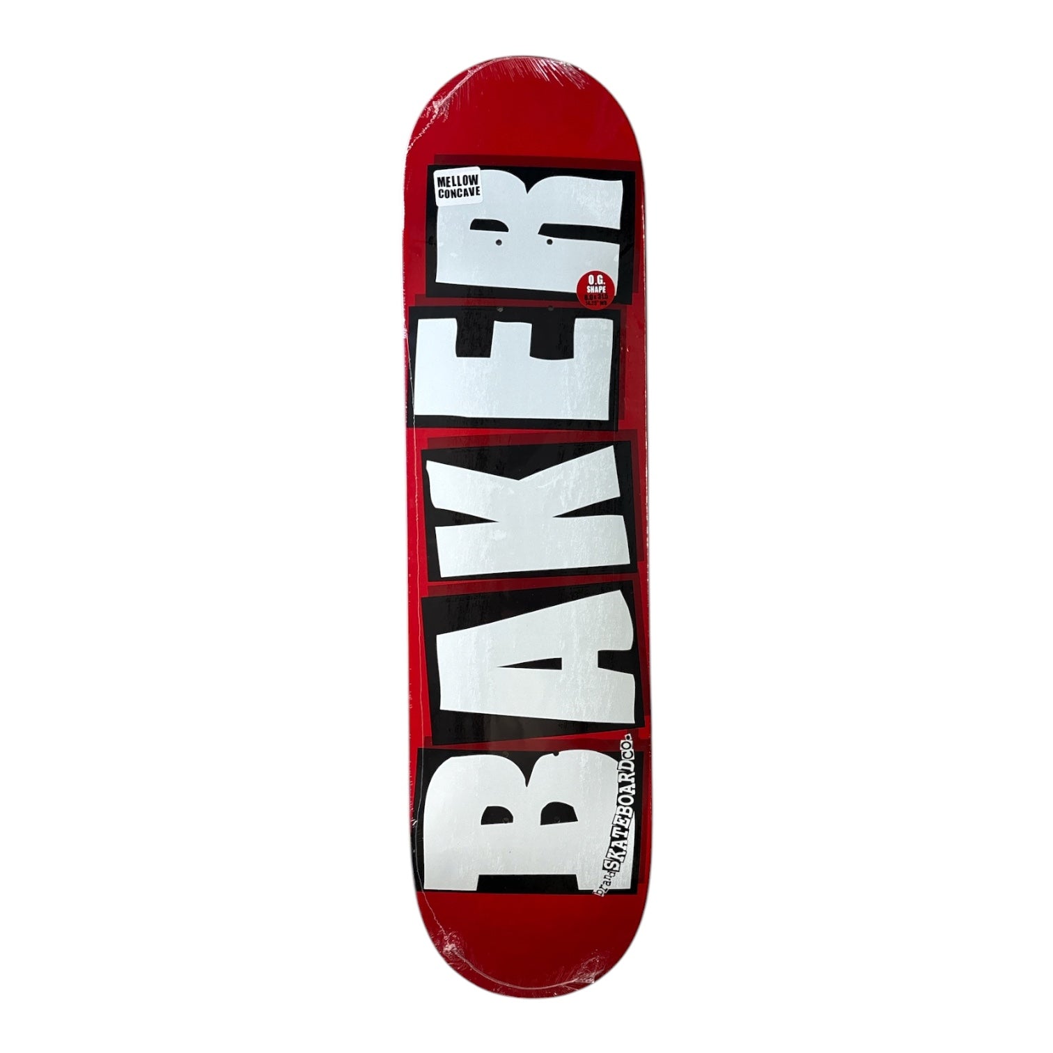 Baker Brand Logo White Deck