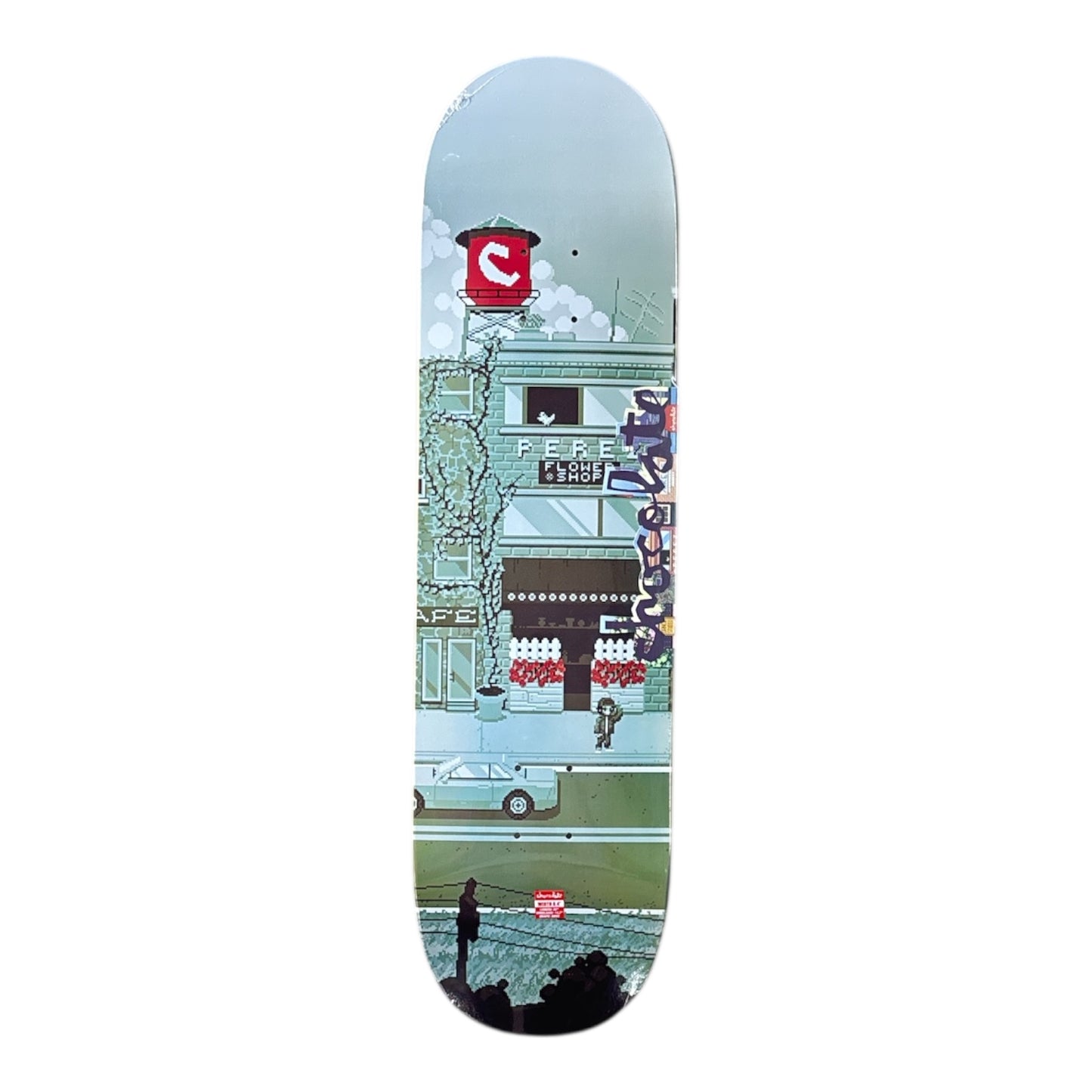 Chocolate Perez Pixel City Deck- 8.4