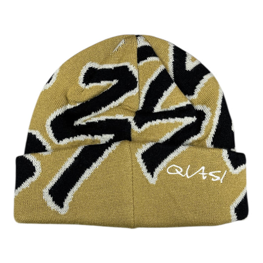 Quasi Slug Beanie- Mustard