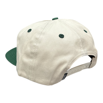 Real Fort Miley Snapback- Off White/Green