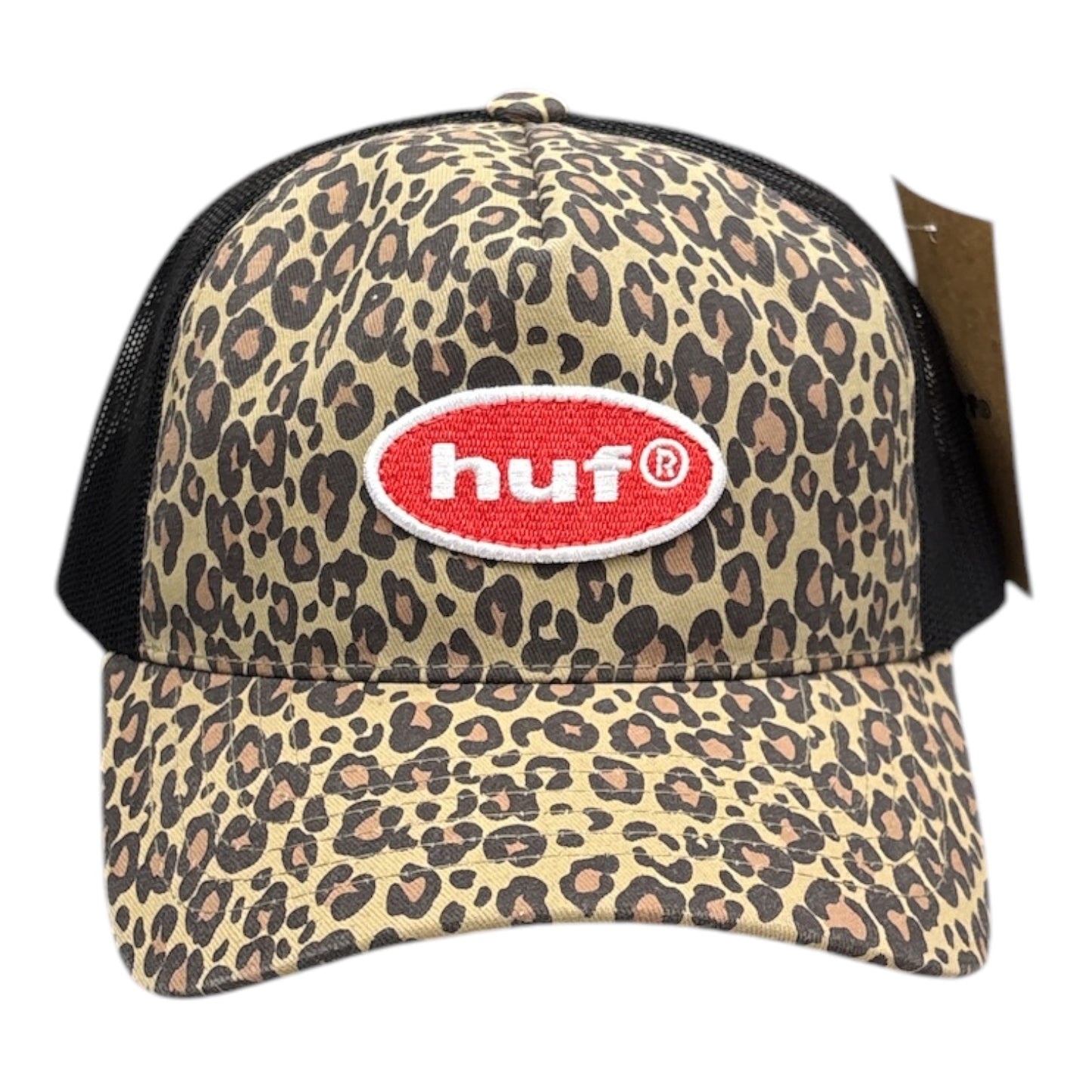 HUF Safari Trucker Hat- Leopard