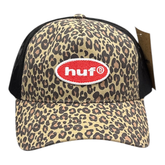 HUF Safari Trucker Hat- Leopard