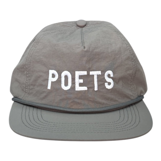 Poets Nylon Cap- Black