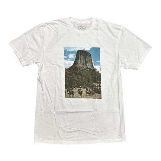 Sci-Fi Fantasy Devil's Tower Tee- White