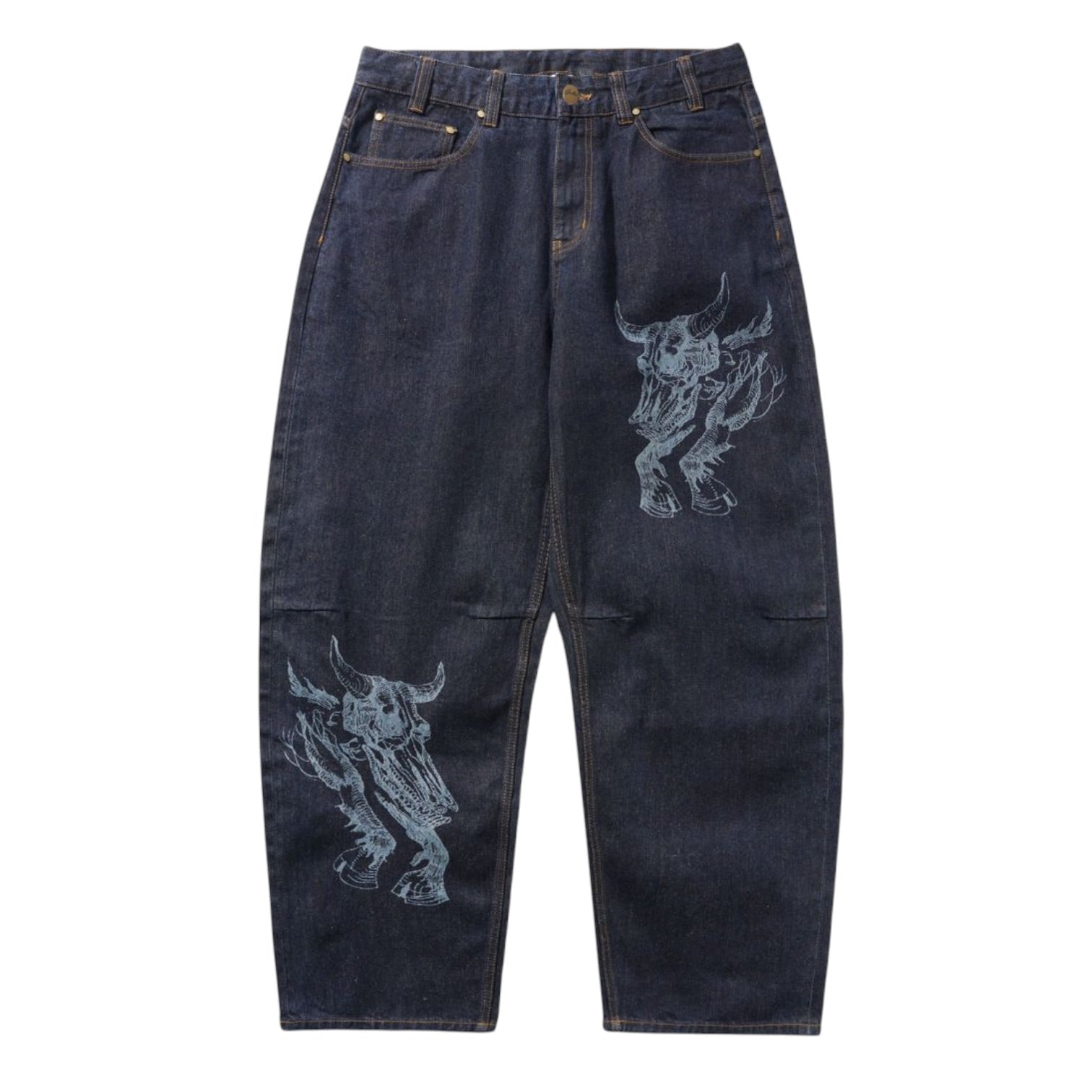 Butter Bull Selvedge Denim Jeans- Raw Indigo
