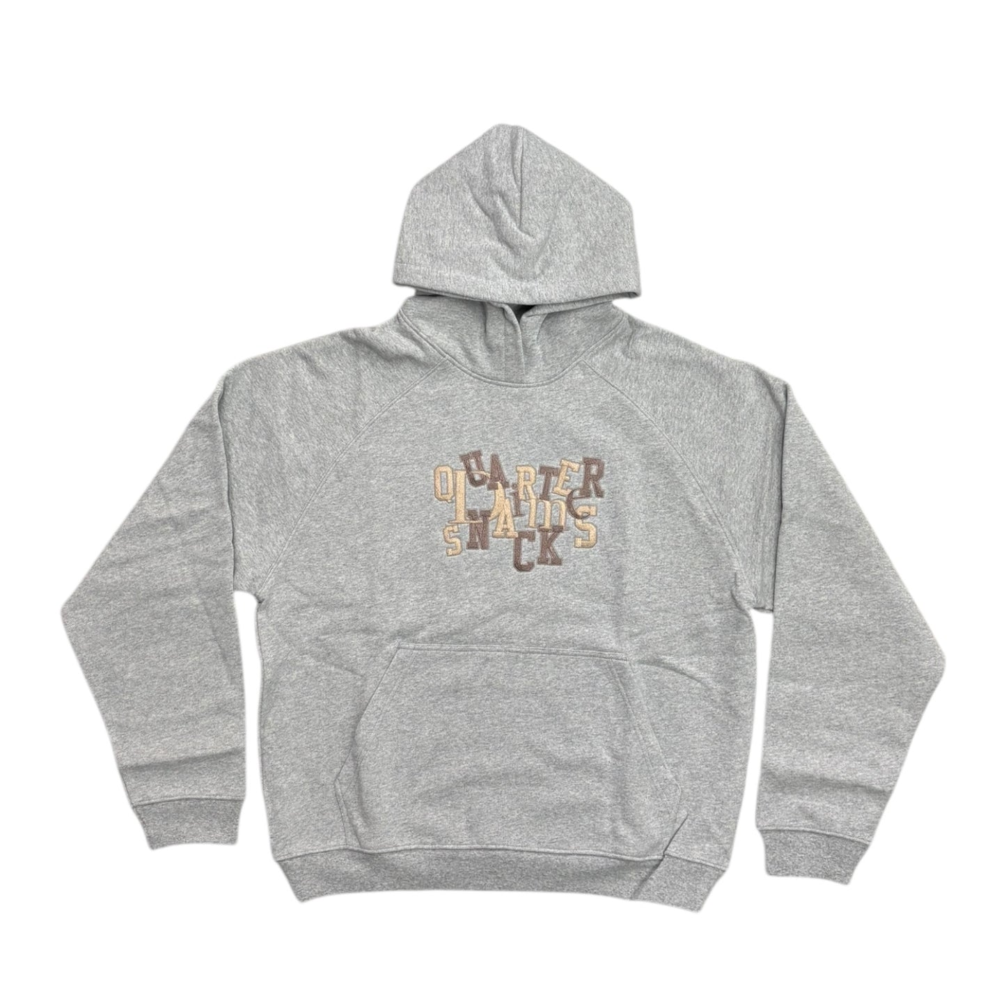 Dime Quartersnacks Jumble Pullover Hood- Heather Gray