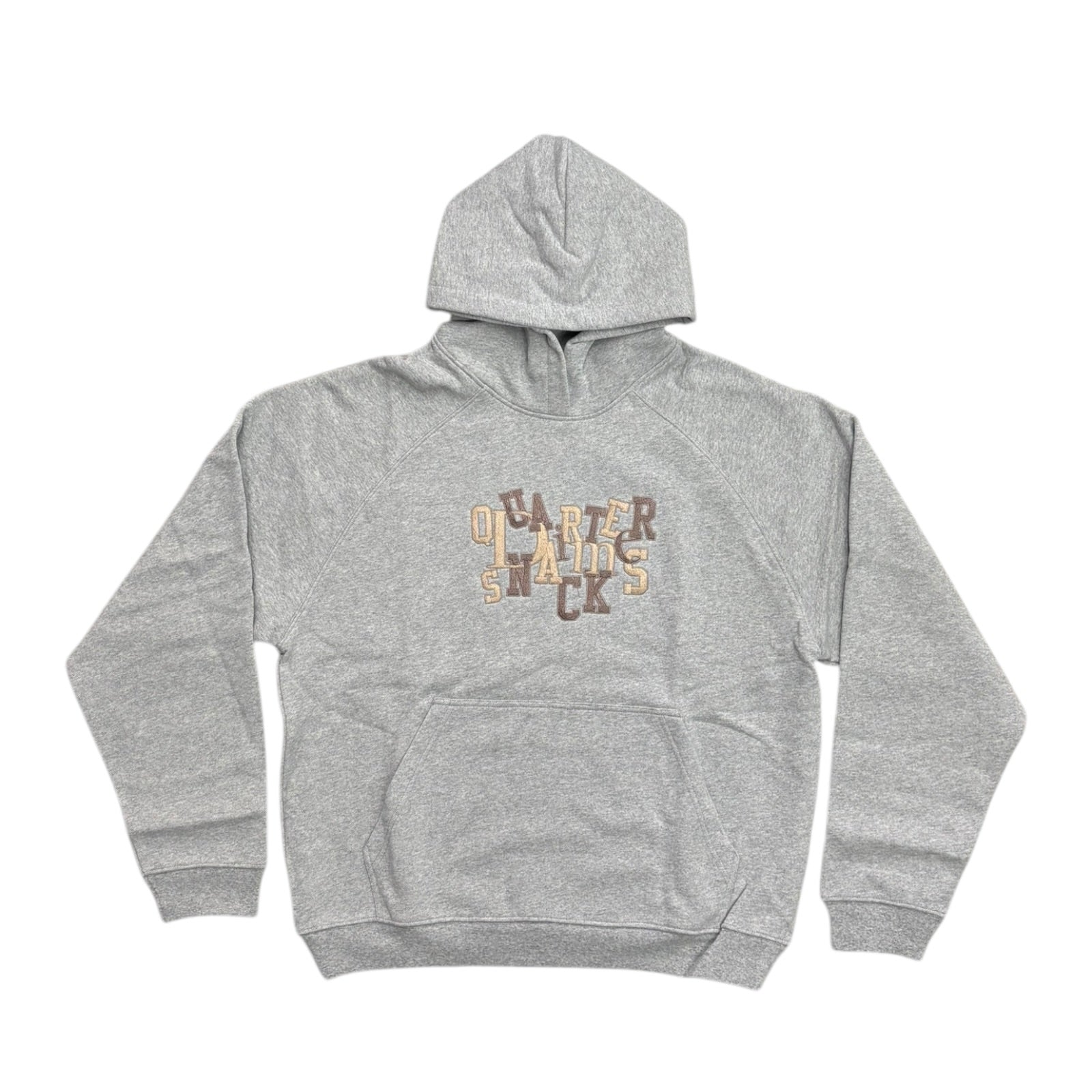 Dime Quartersnacks Jumble Pullover Hood- Heather Gray