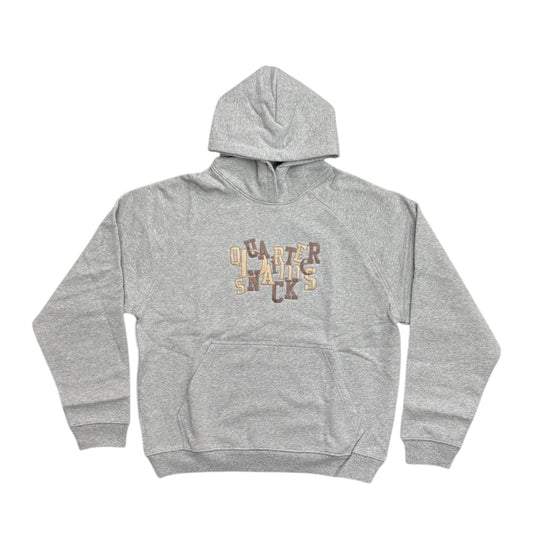 Dime Quartersnacks Jumble Pullover Hood- Heather Gray