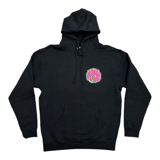 Seasons Slime Balls Pullover Hood- Black