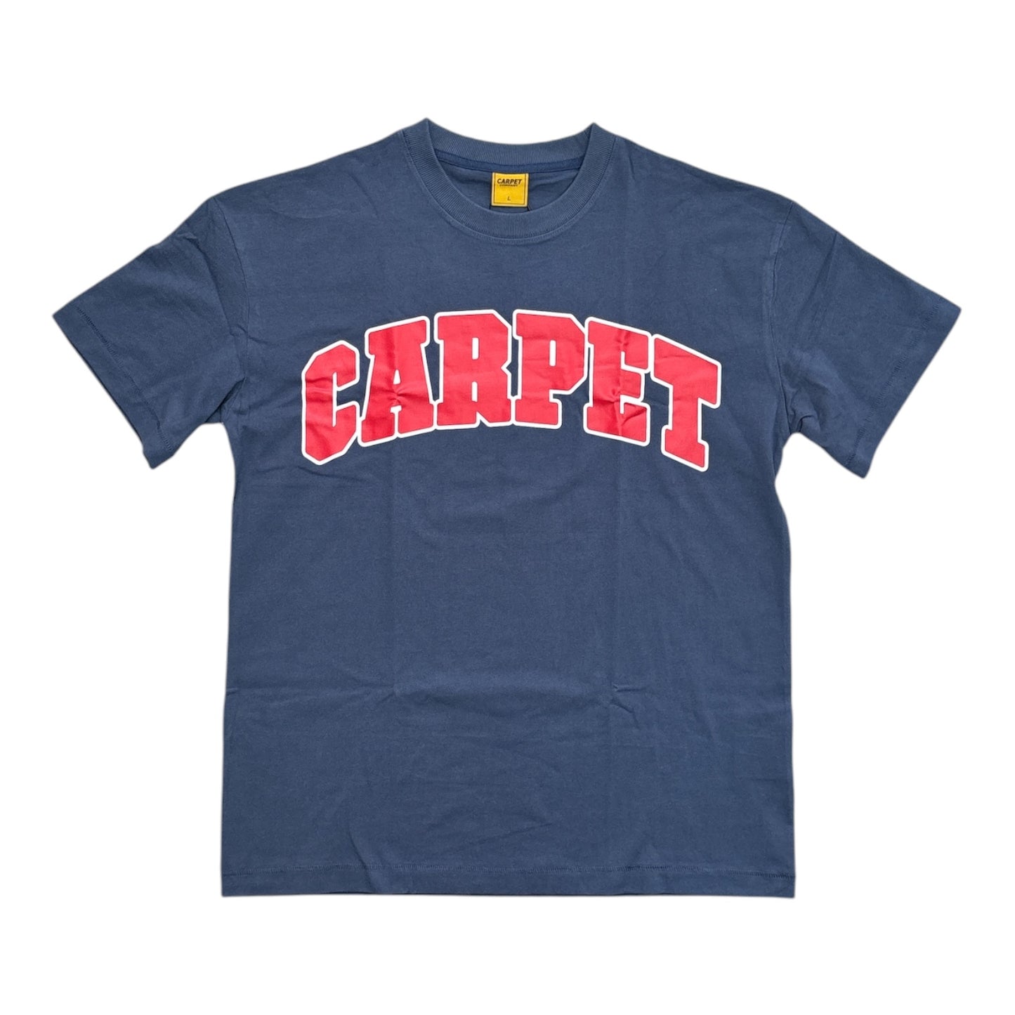 Carpet Varsity Tee- Blue