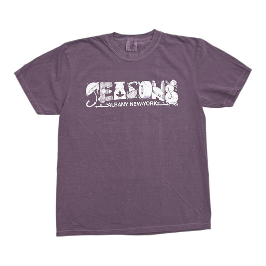 Seasons Fish Logo Tee- Dusk